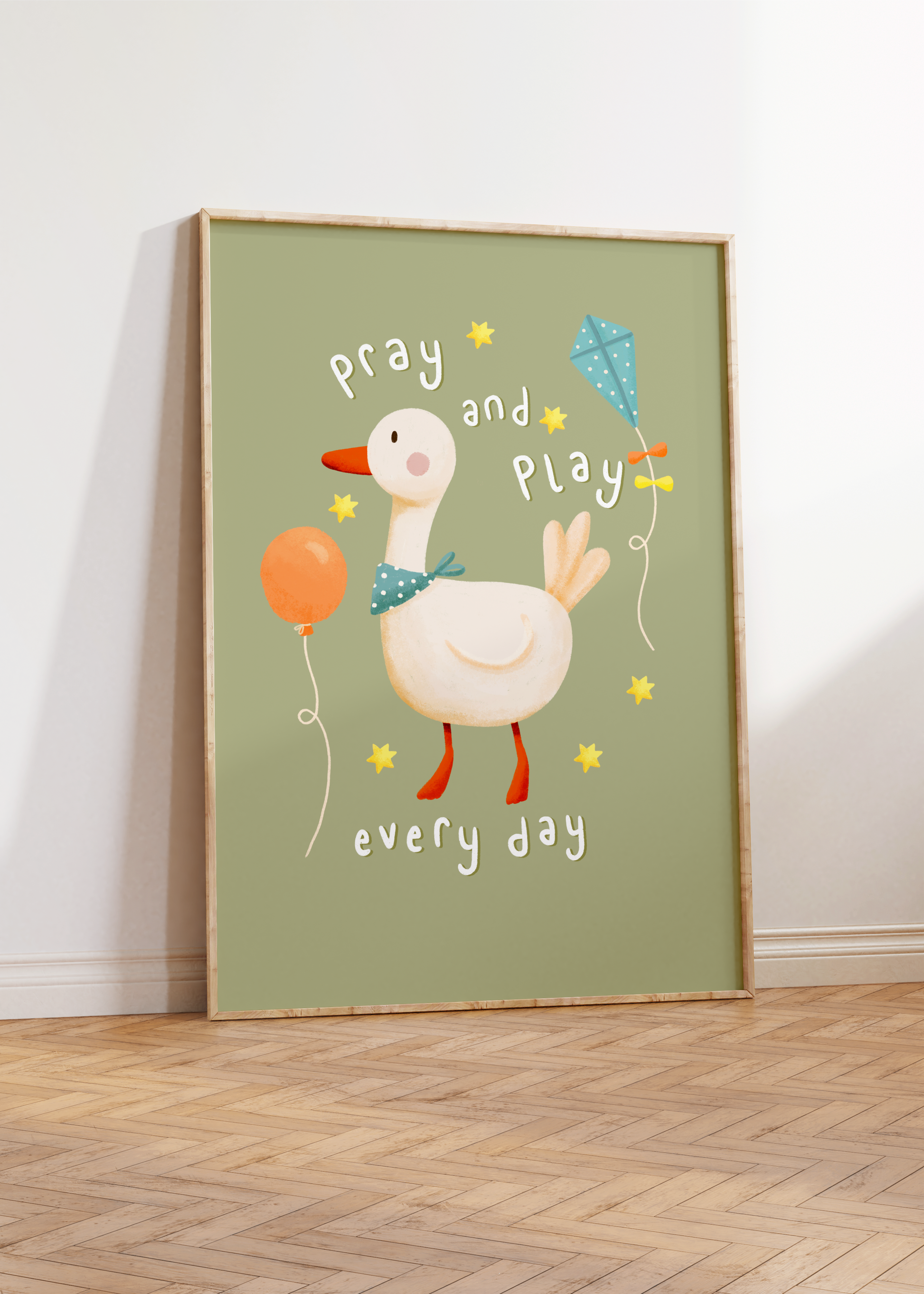 Pray and Play Print