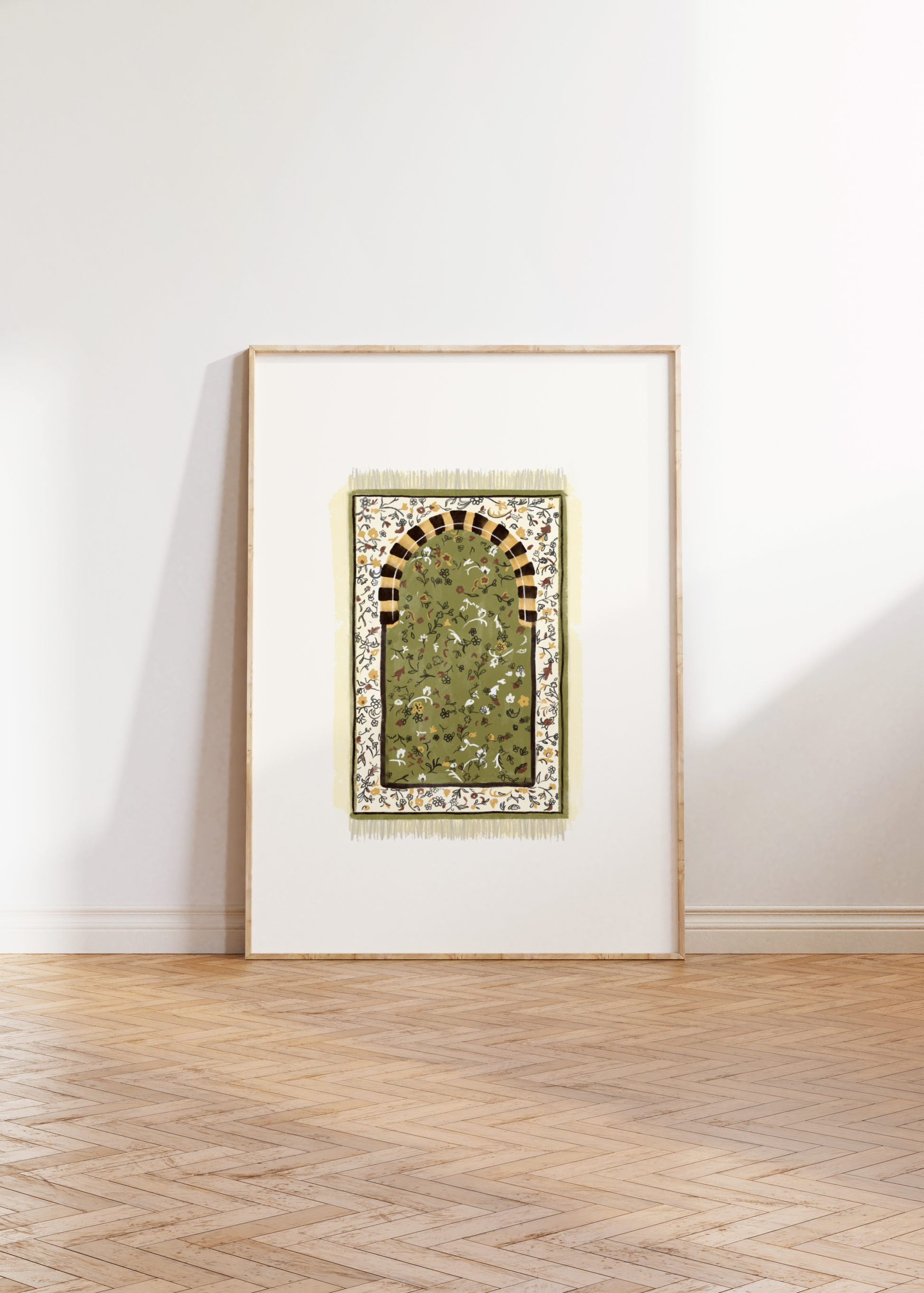 Medina Prayer Mat Print