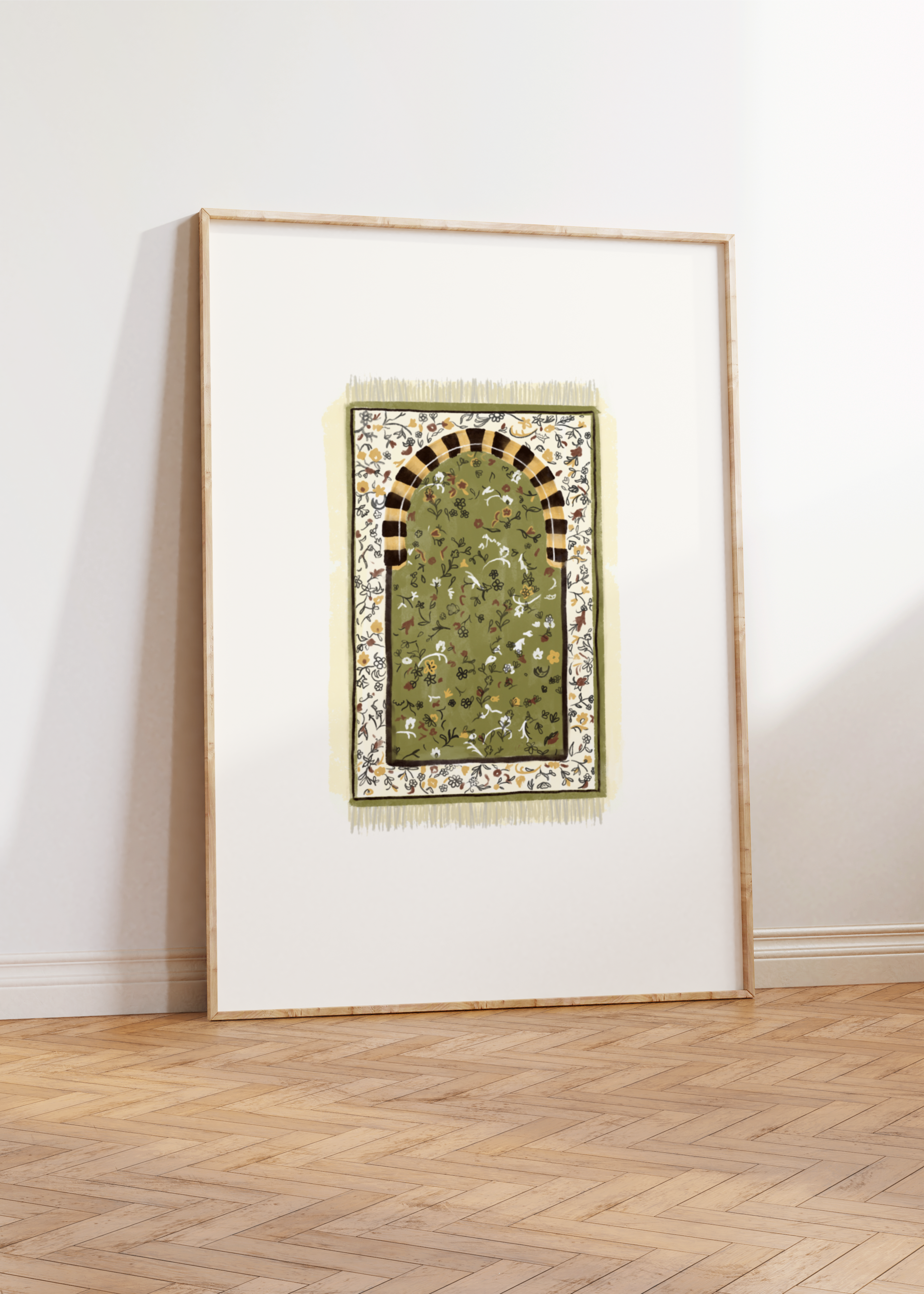 Medina Prayer Mat Print