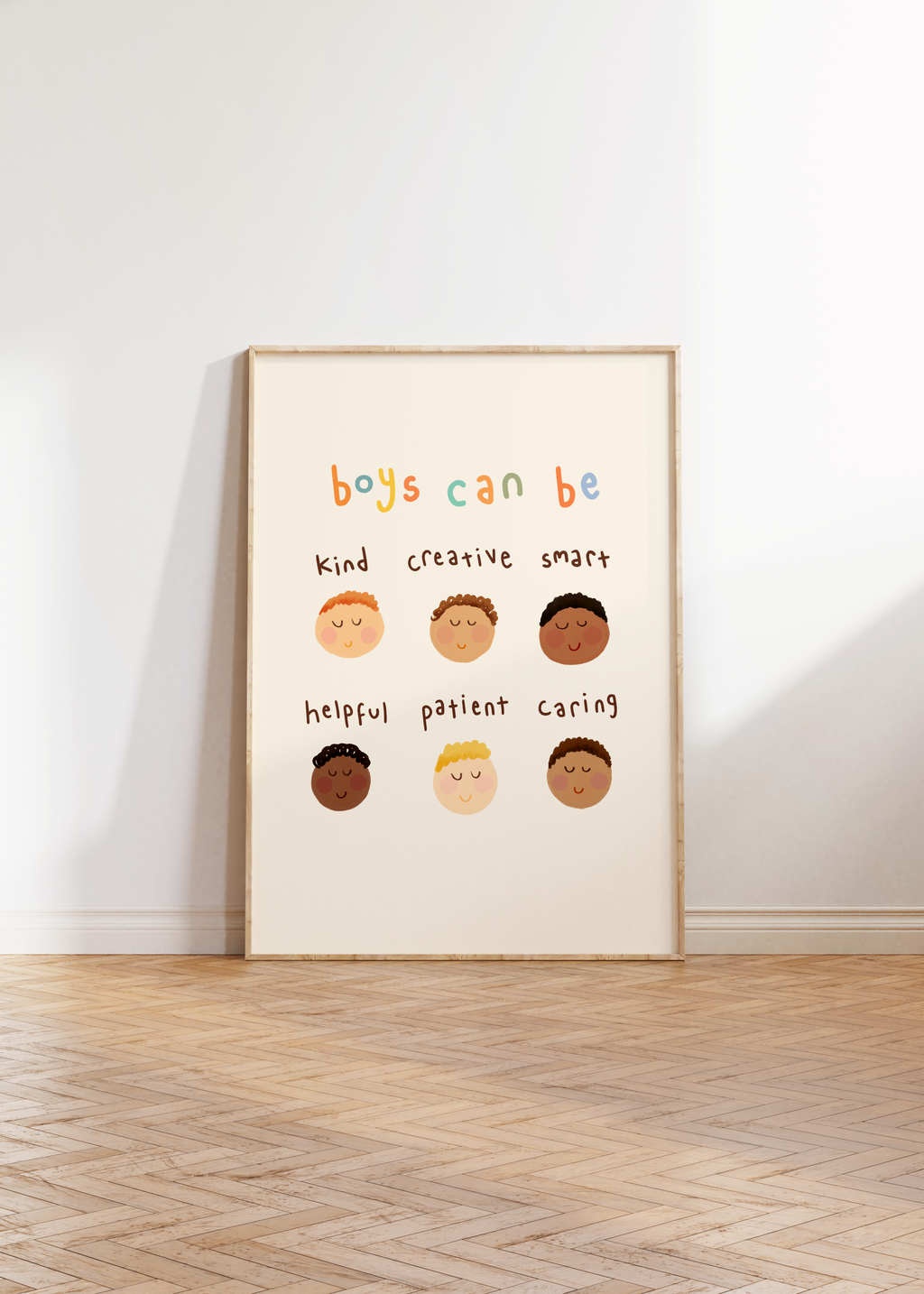 Boys Can Be Print