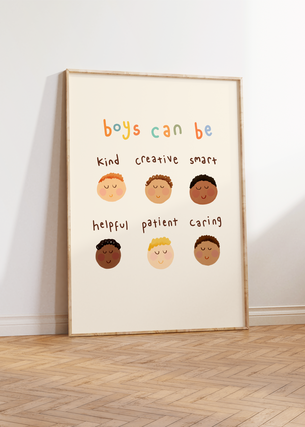 Boys Can Be Print