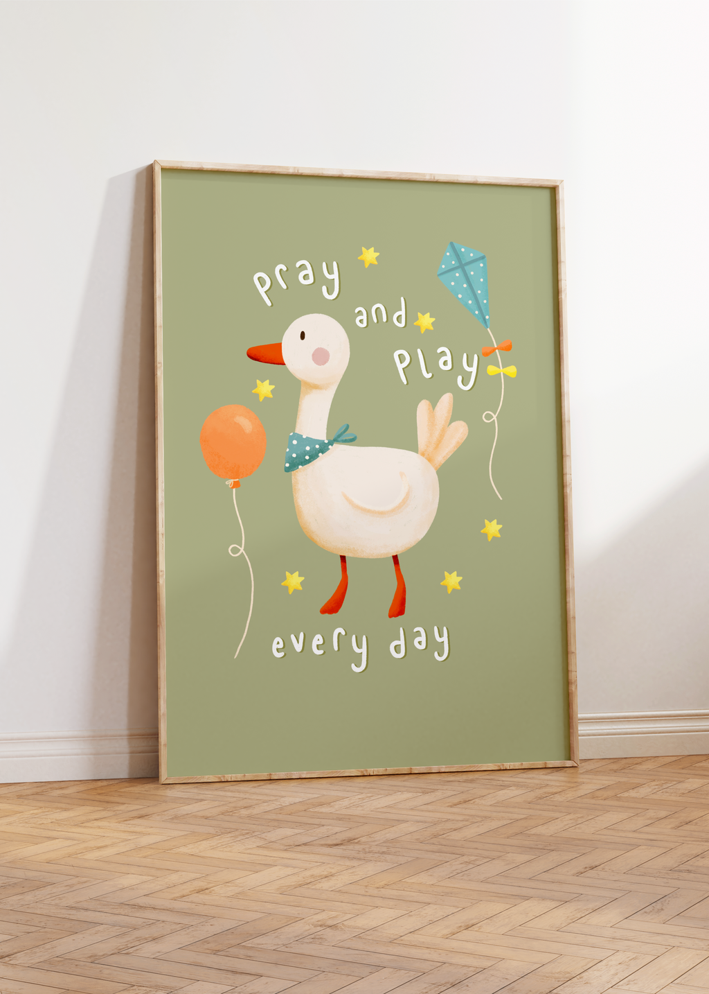 Pray and Play Print