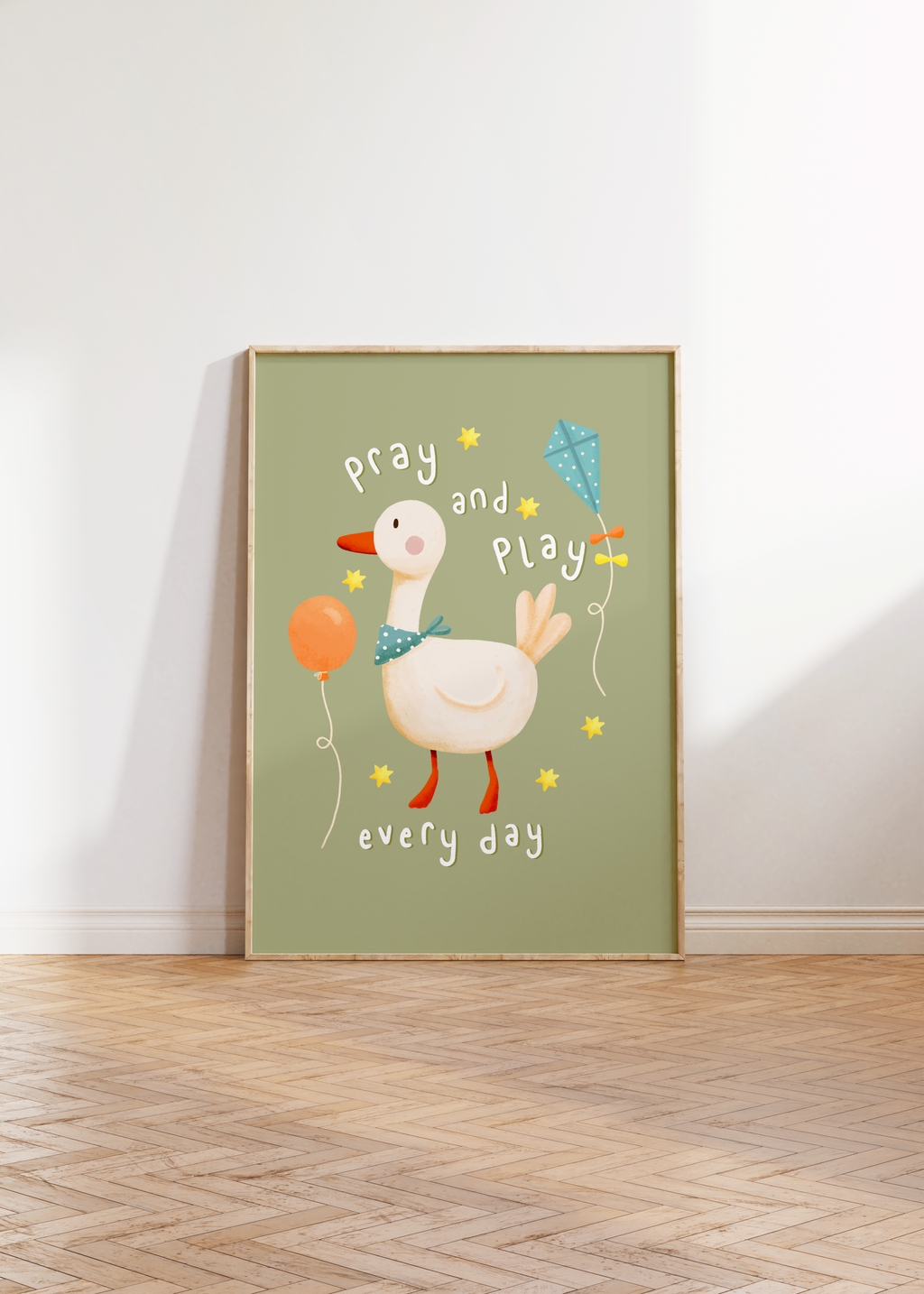 Pray and Play Print