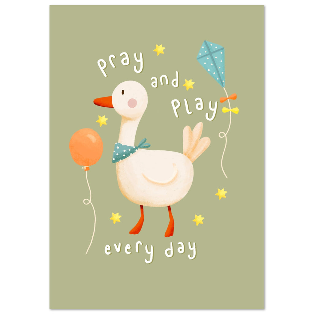 Pray and Play Print