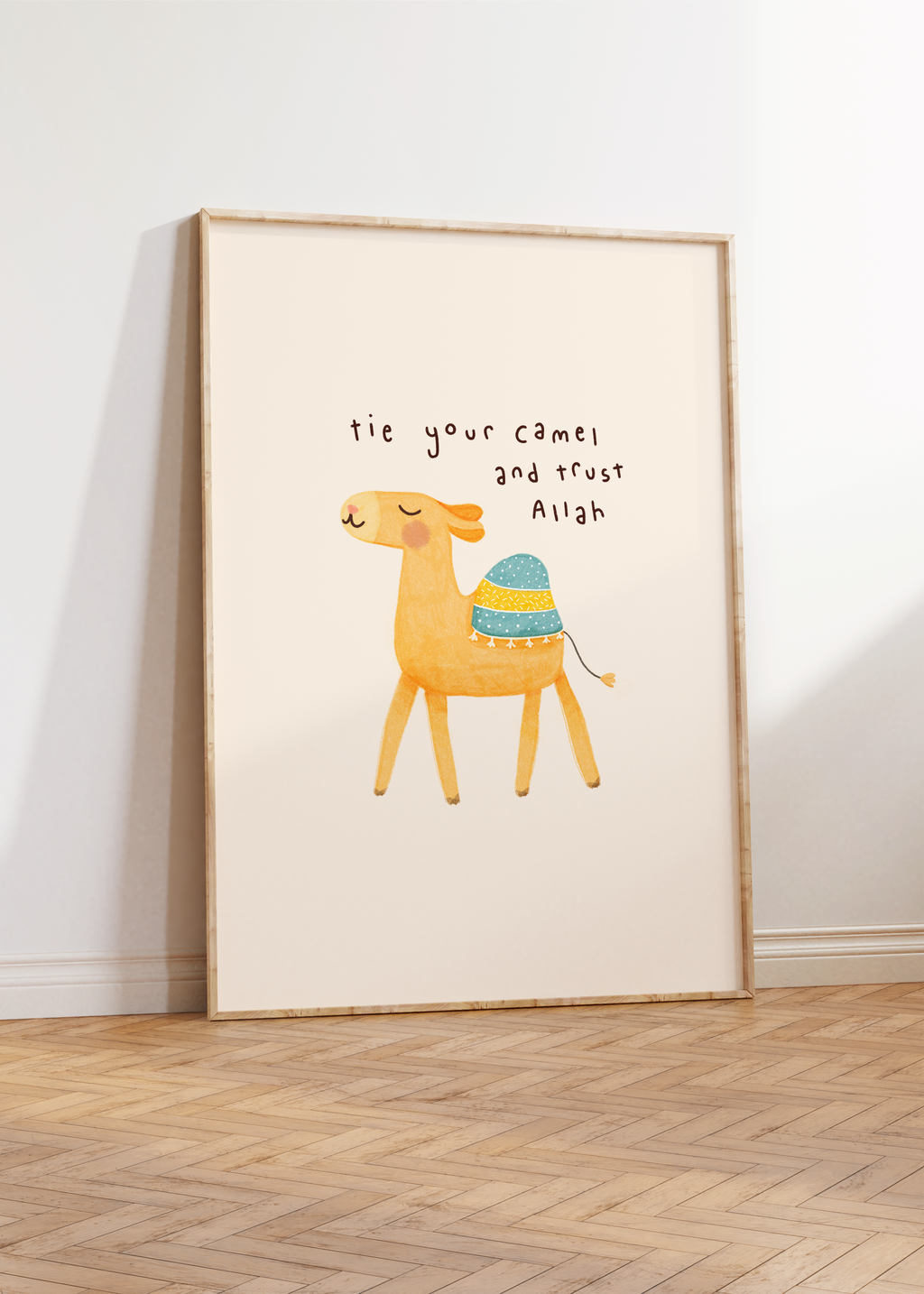 Tie Your Camel Print