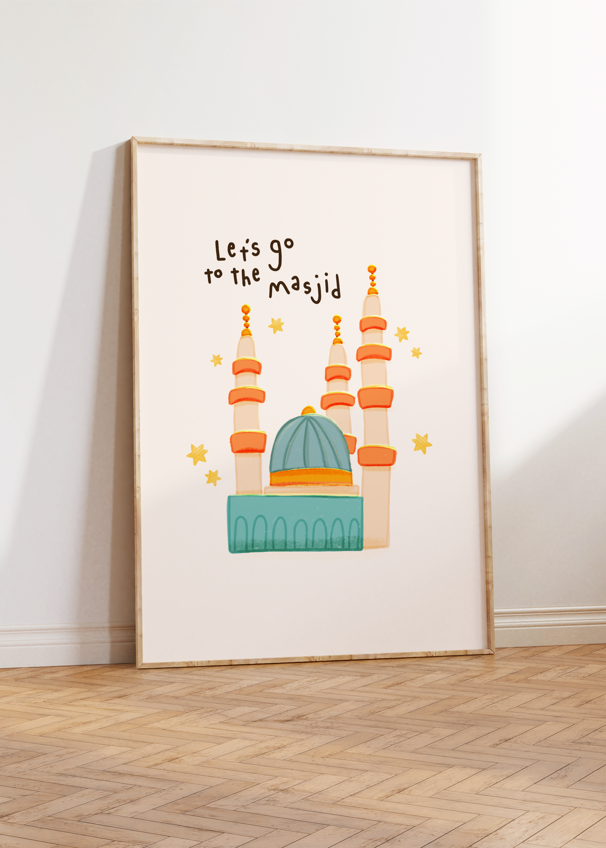 Blue Masjid Print